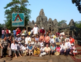 ITI Group from UK (TASTE OF INDOCHINA: VIETNAM - LAOS - CAMBODIA 15 DAYS.)