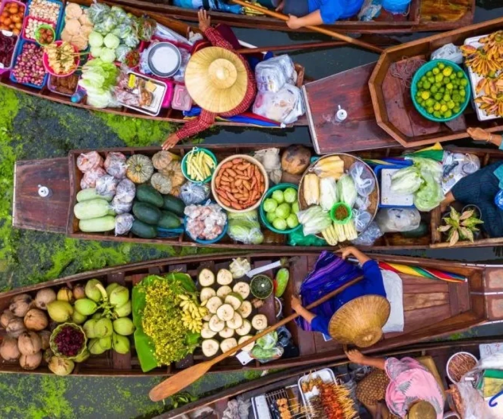 FLOATING MARKETS: THE SOUL OF THE MEKONG DELTA