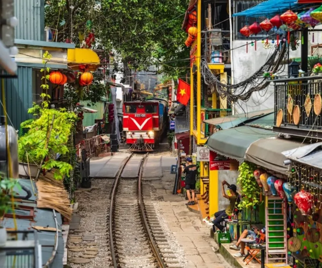 Coffee, Trains, and Narrow Alleys: Exploring Hanoi Train Street