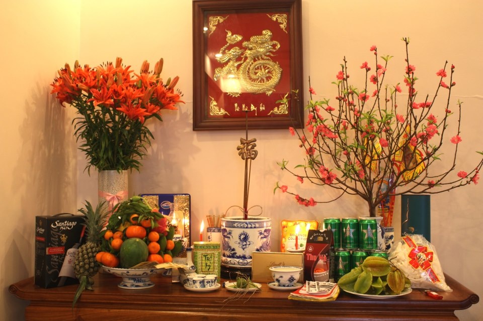 House decoration in tet holiday