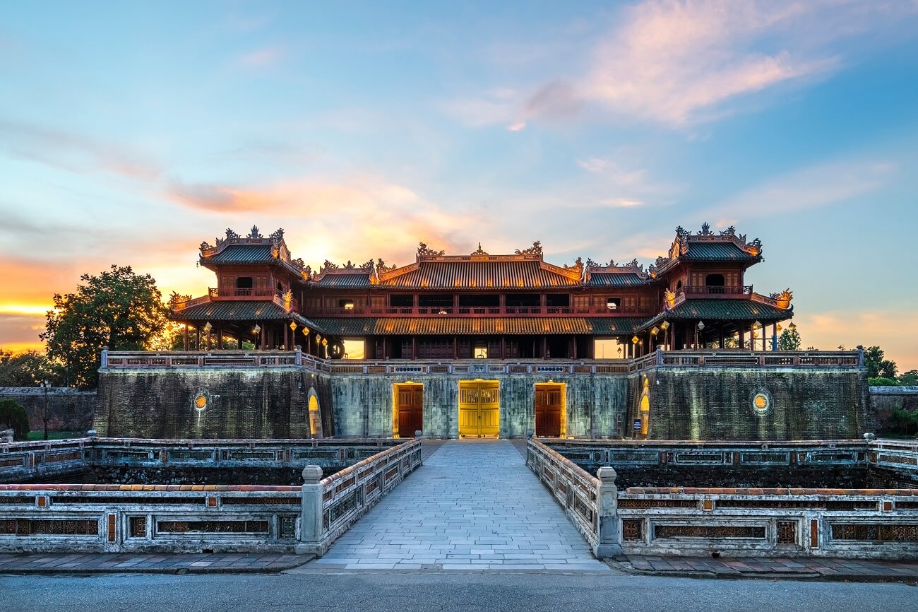 Hue in april