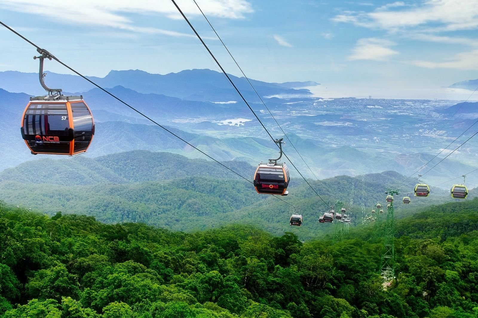 Ba Na Hills Cable Car: Glide Over Lush Mountain Forests